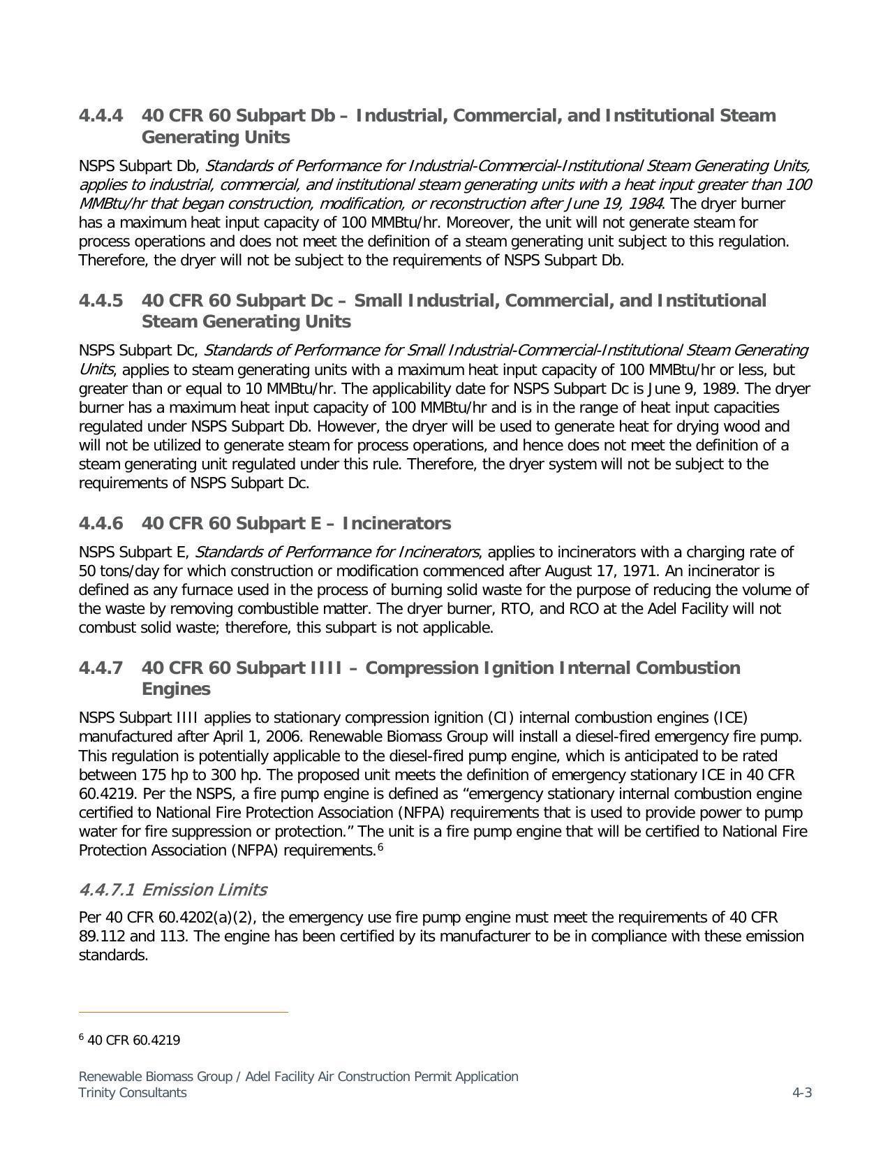 4.4.7.1 Emission Limits