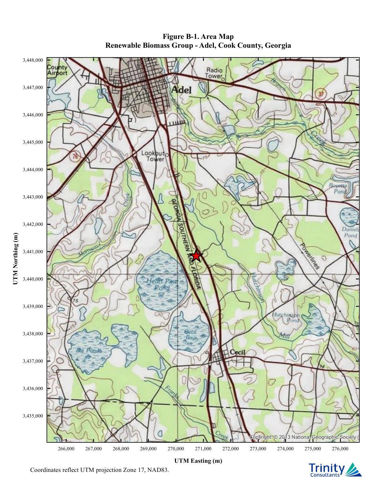 Figure B-1. Area Map