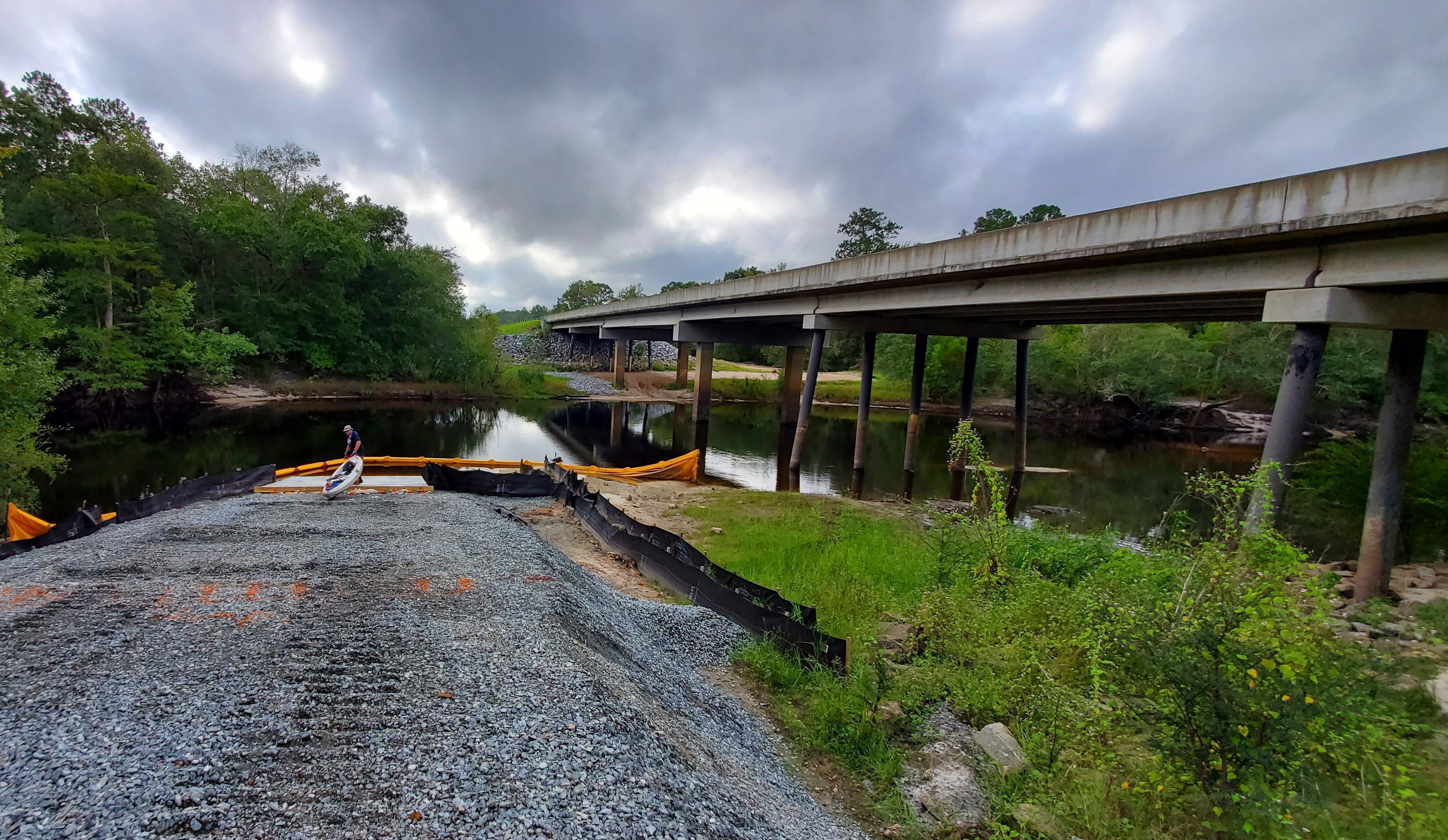 Boat Ramp with Bridge