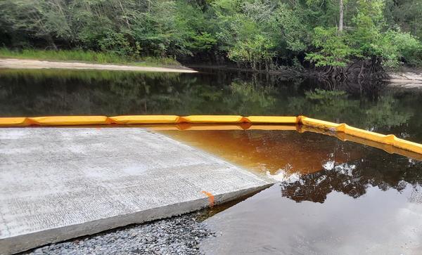 Concrete of Boat Ramp