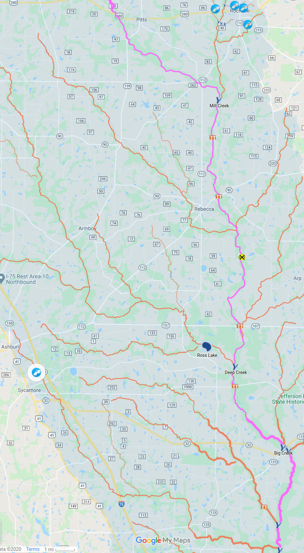 Ashburn to Rochelle