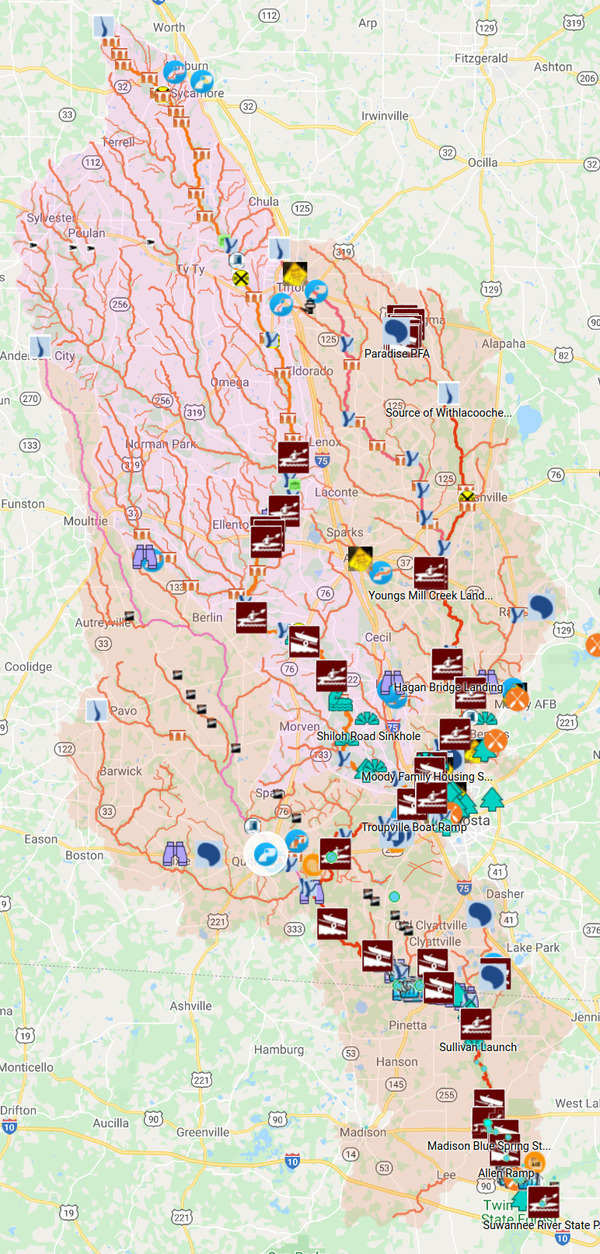 Withlacoochee and Little River Water Trail