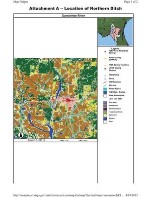 [Attachment A: Location of Northern Ditch]