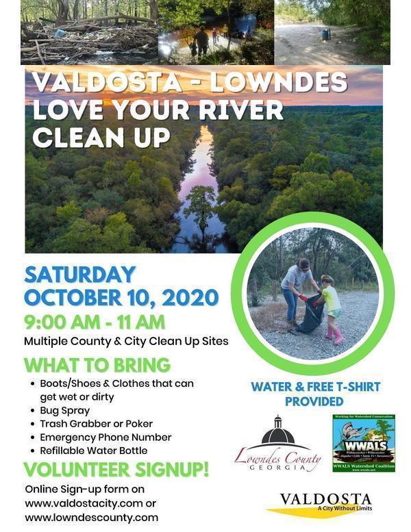 [Flyer: Cleanup on three rivers, many creeks]