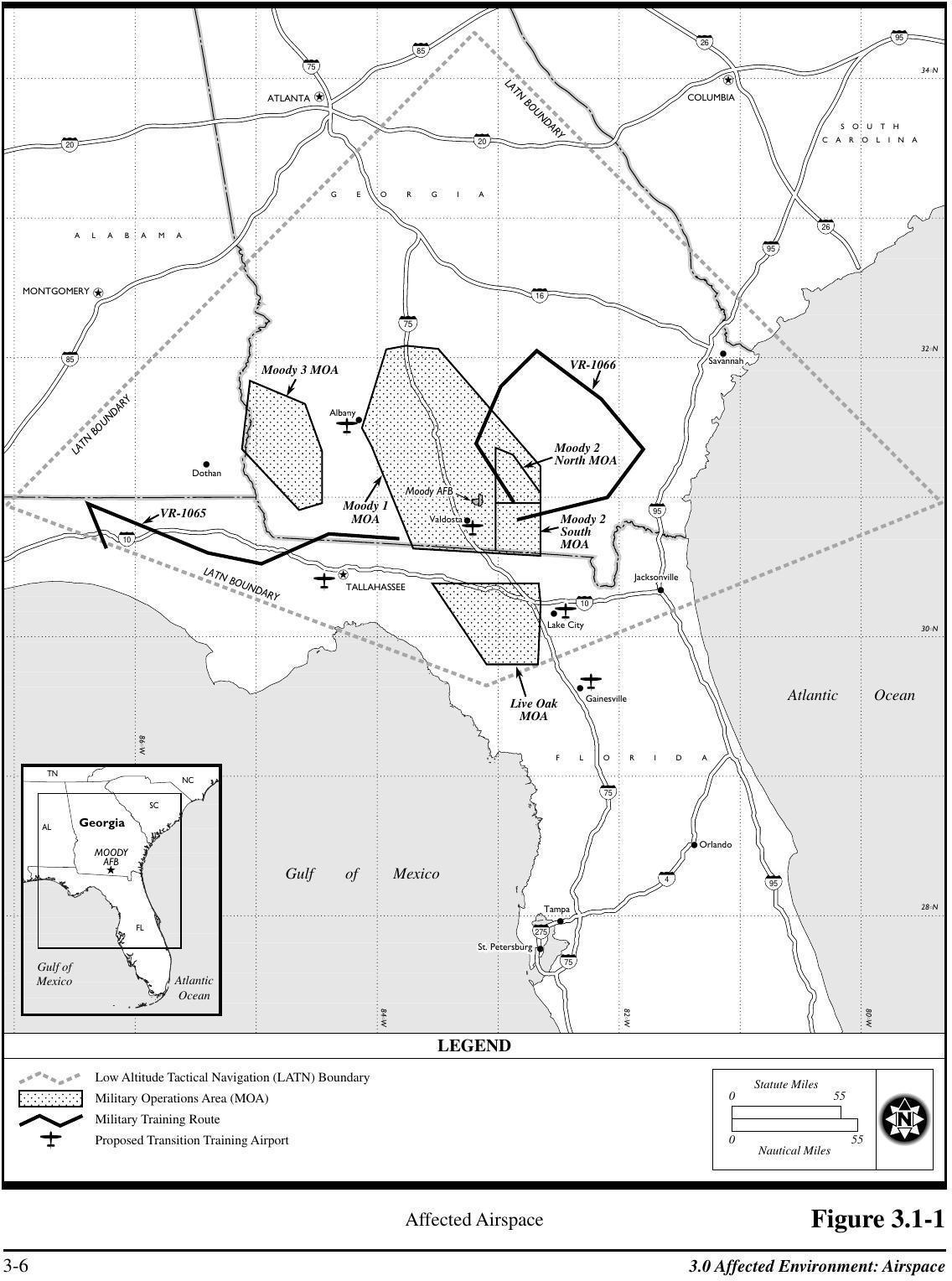 Affected Airspace