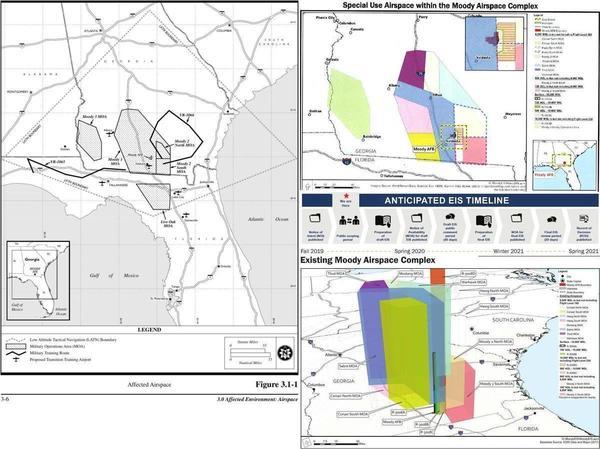 [Georgia and Florida airspace and floors]