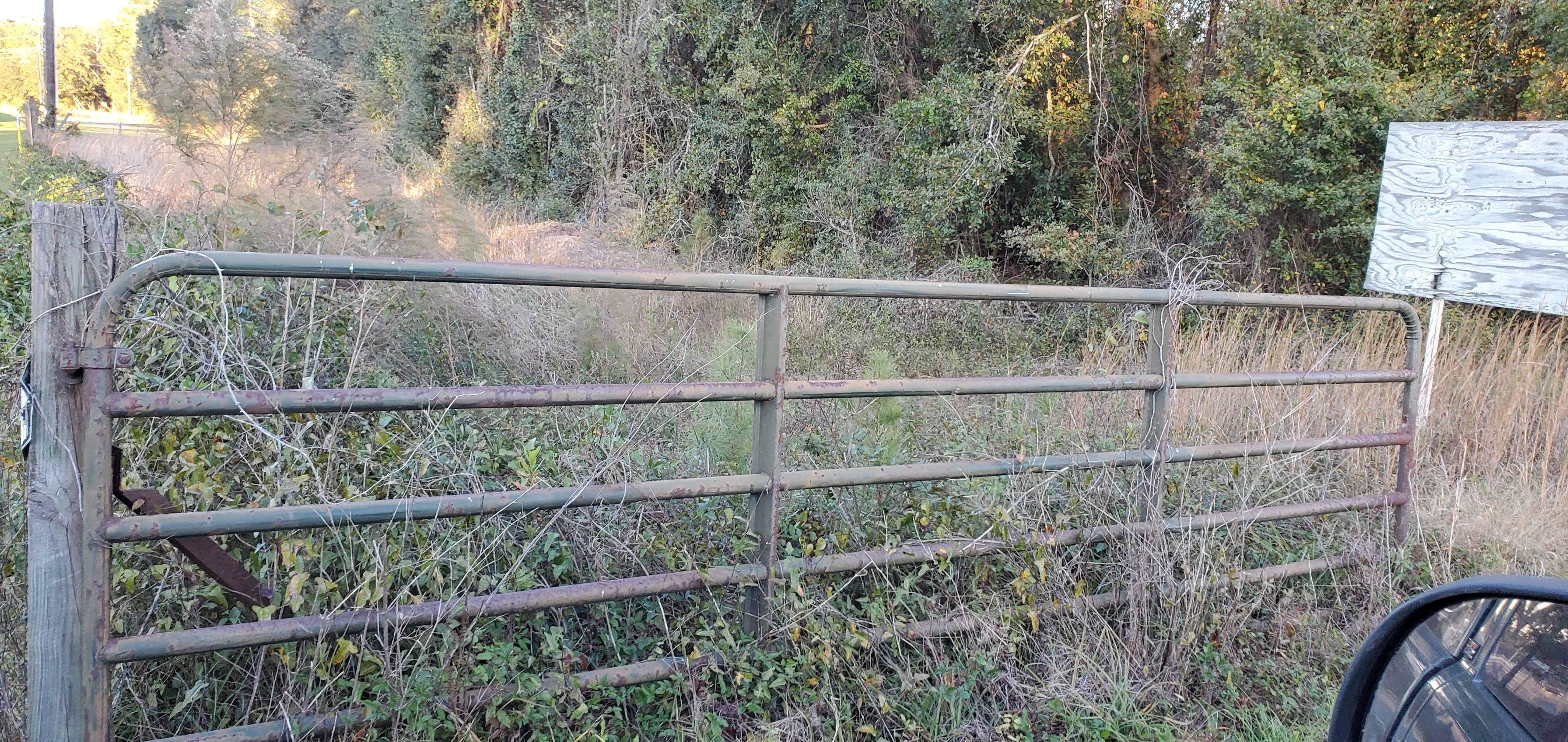 Gate on Val-Tech Road