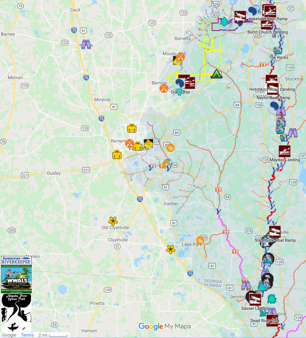 [Map: ARWT Lowndes County]