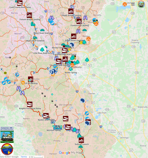 [Map: WLRWT Lowndes County]