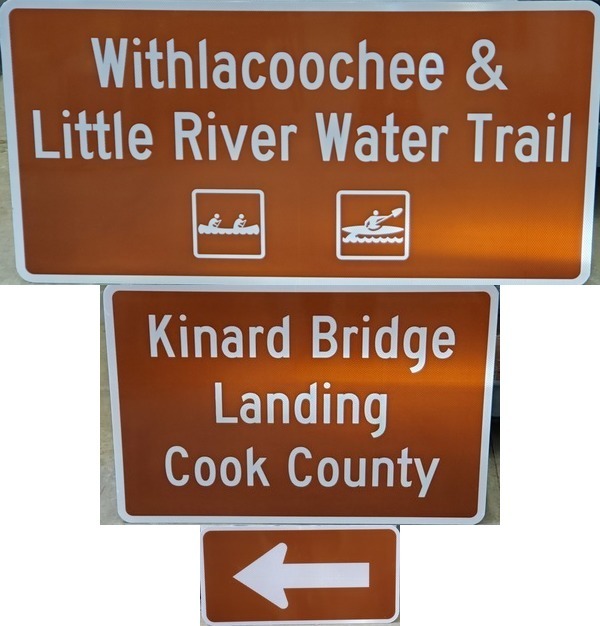 Kinard Bridge Landing, left