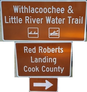 [Red Roberts Landing, right]