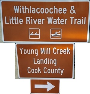 [Youngs Mill Creek Landing, right]