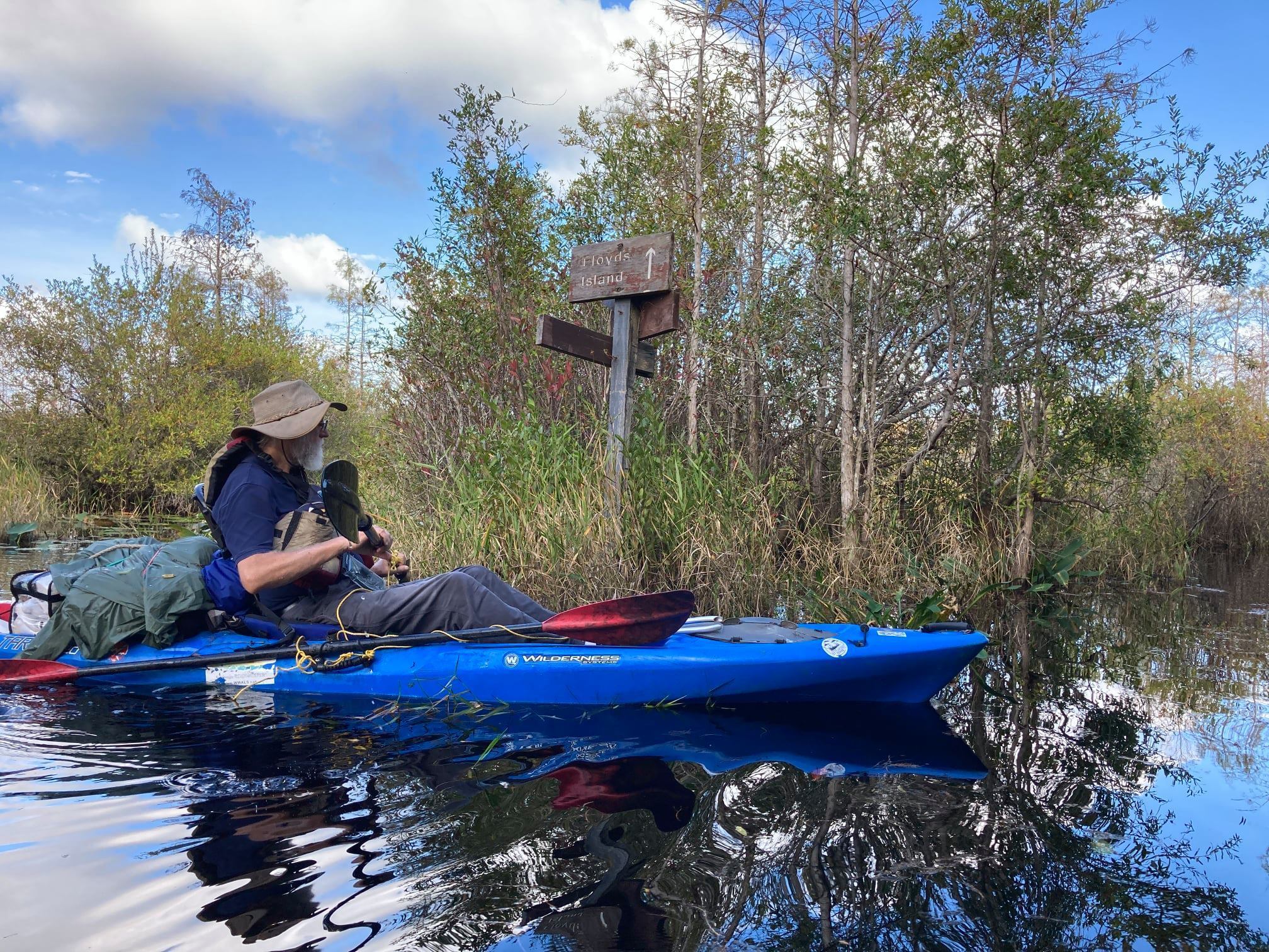 124733866 10157868616486045 3900254515887275640 Photo: Gretchen Quarterman, of Suwannee Riverkeeper on the Suwannee River in Okefenokee Swamp