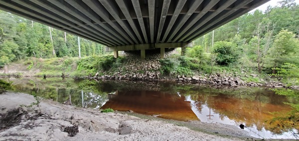 GA 133 bridge, Withlacoochee River, 2020-08-23