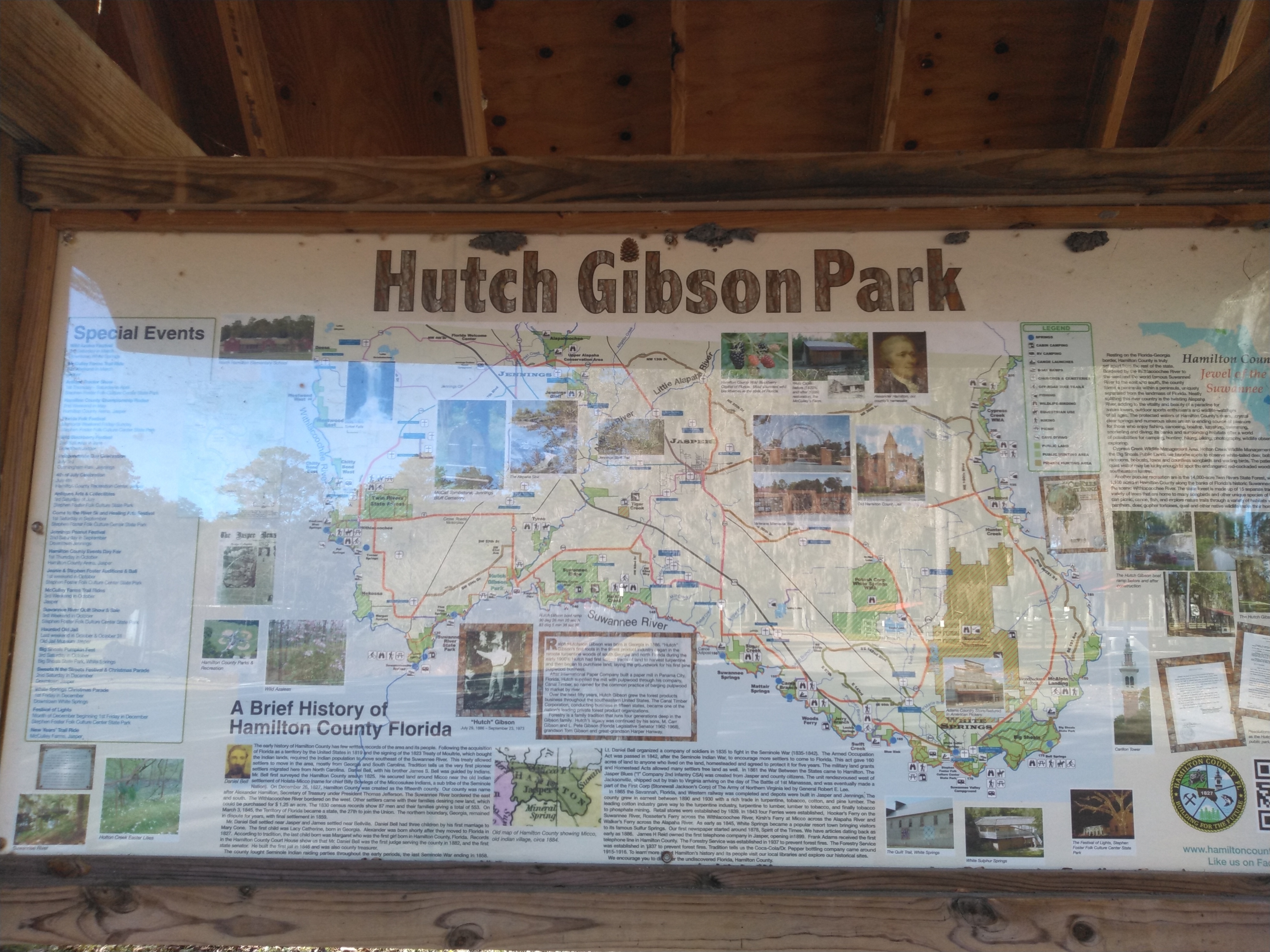 Hutch Gibson Park kiosk