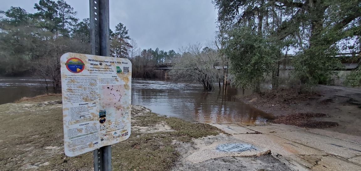 WLRWT sign and Nankin Boat Ramp