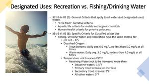 [pH, DO, Temperature: Recreation vs. Fishing/Drinking Water]