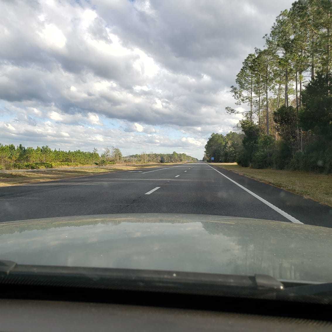 Empty US 19 Photo: Janet Barrow 2020-12-19