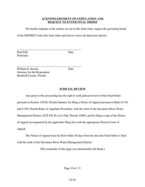 pursuant to Section 120.68, Florida Statutes, by filing a Notice of Appeal pursuant to Rules 9.110