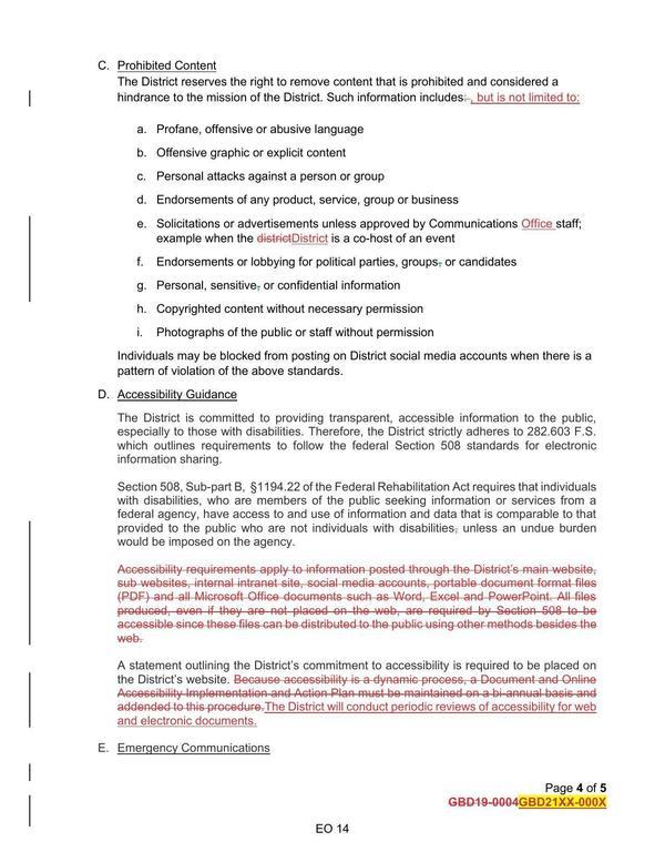 Section 508, Sub-part B, §1194.22 of the Federal Rehabilitation Act requires that individuals