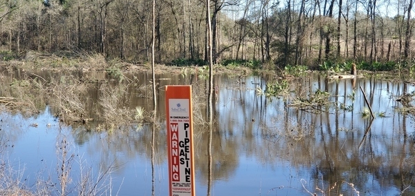 [Sabal Trail fracked methane pipeline]