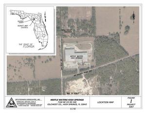 [Aerial map of Nestle Waters High Springs]