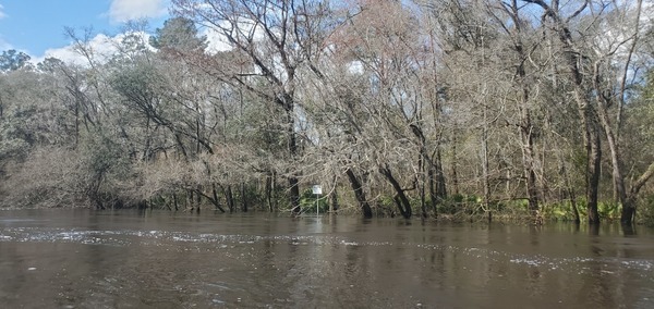 [Sabal Trail sign in water, 12:38:08, 30.7954320, -83.4524574]