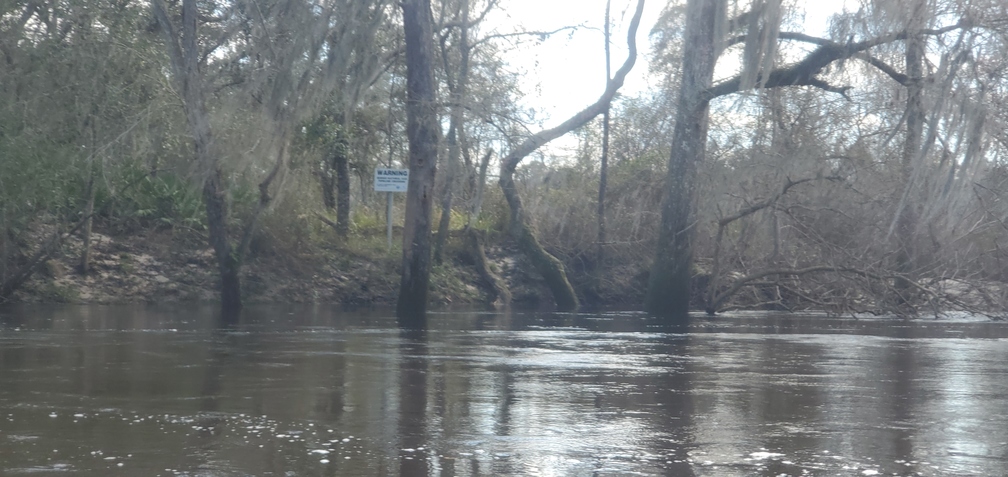 Left bank sign, 12:39:51, 30.7954650, -83.4527910