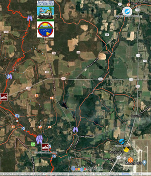 [Map: Ray City, Cat Creek, Withlacoochee River]