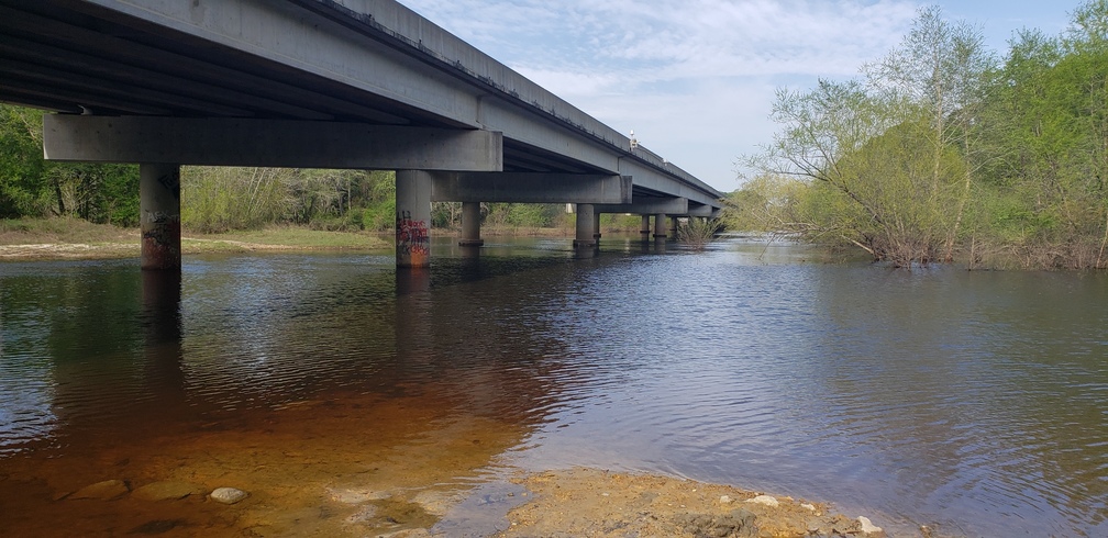 Folsom Bridge @ GA 122, Little River 2021-03-25