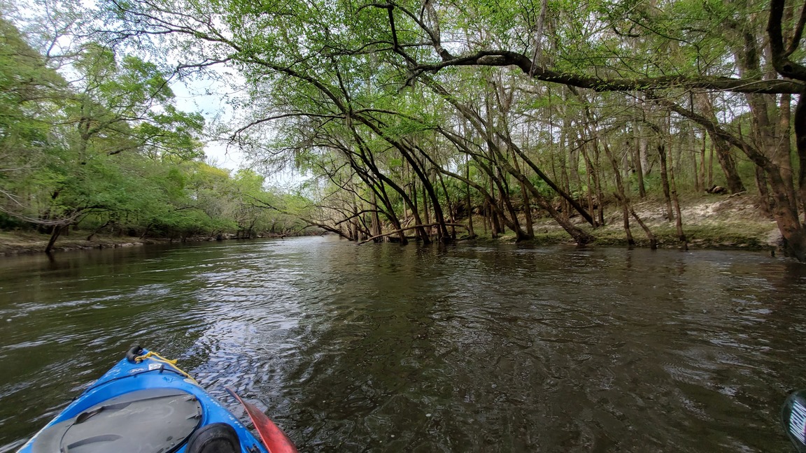 Concrete block on right bank, 10:35:04, 30.8413710, -83.3533046