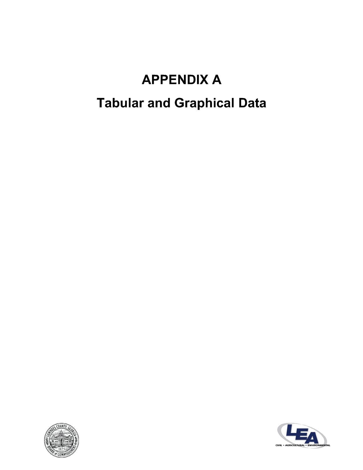 Appendix A: Tabular and Graphical Data