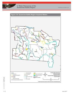 [Figure 3-9: SS Region Impaired Waters]