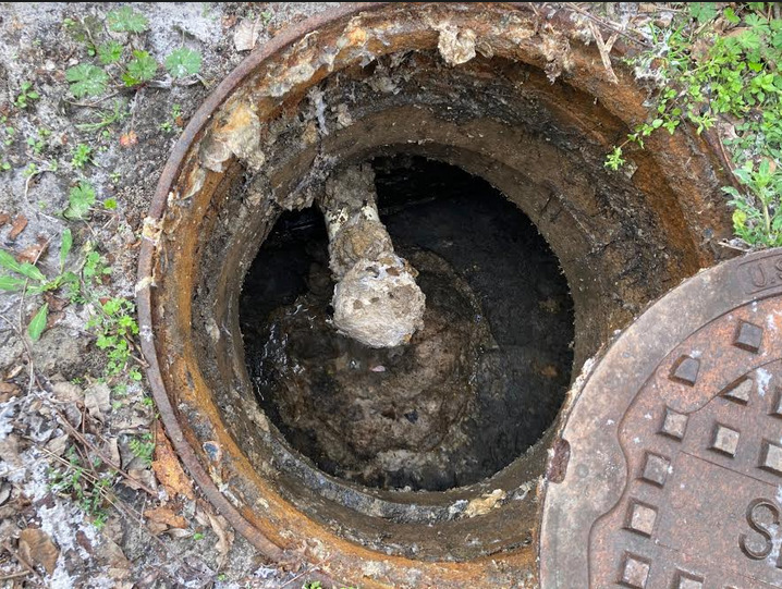 Valdosta example: Fats, Oils, and Grease in a manhole