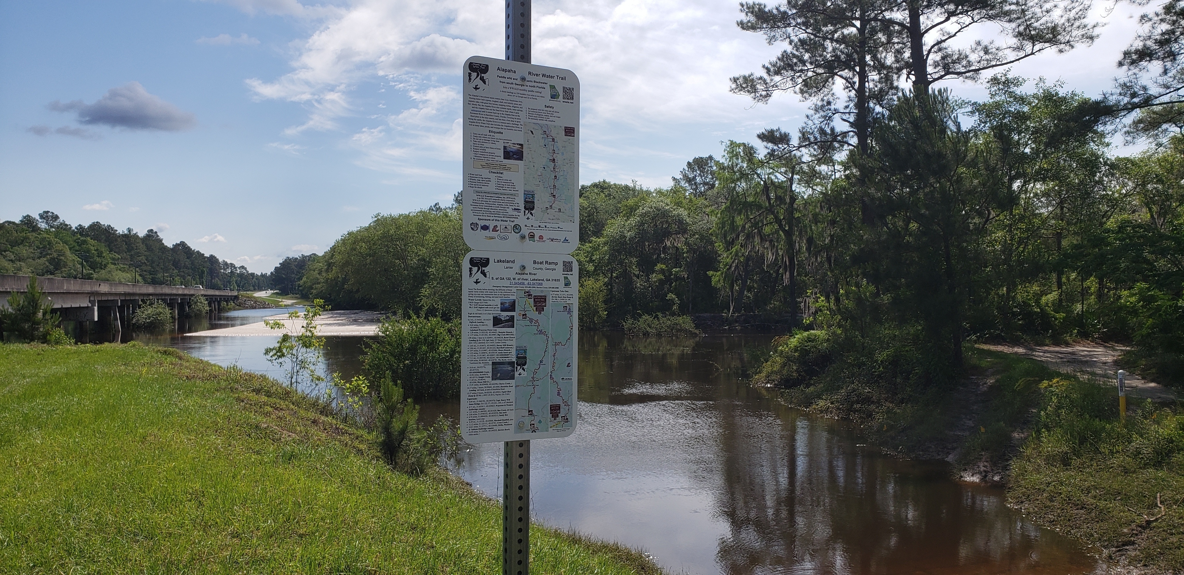 WLRWT signs, Lakeland Boat Ramp 2021-05-06