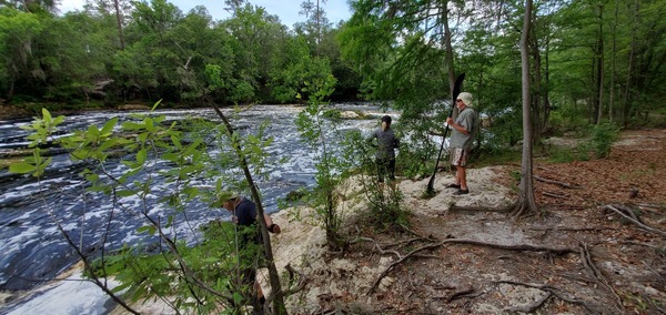 Big Shoals upstream, 11:15:27, 30.3397807, -82.6831233