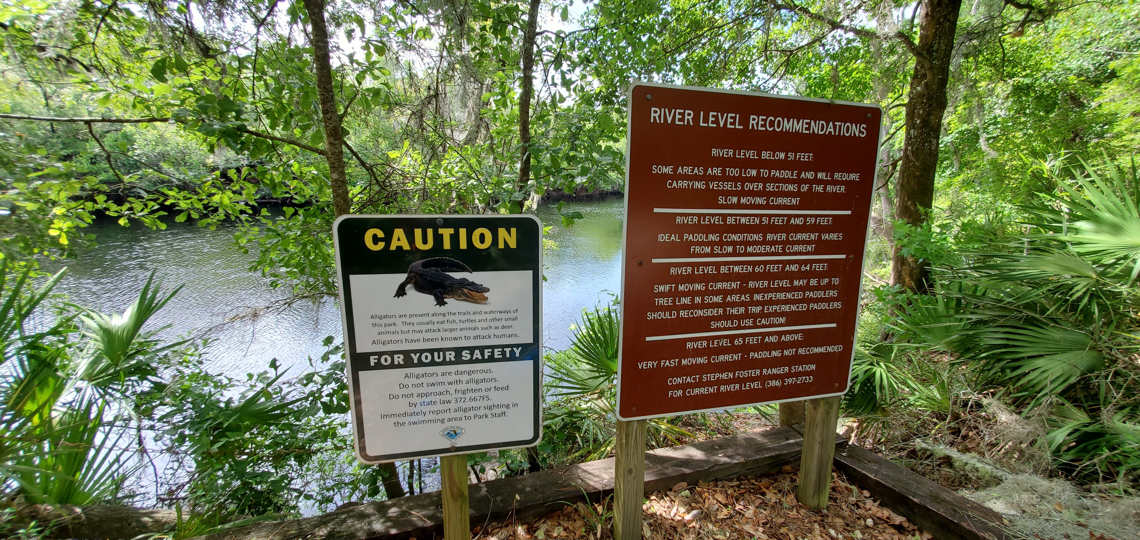 River Level Recommendations, 10:23:35, 30.3538805, -82.6868546