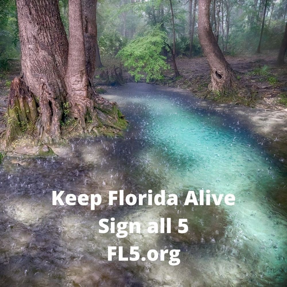 Keep Florida Alive, Sign all 5