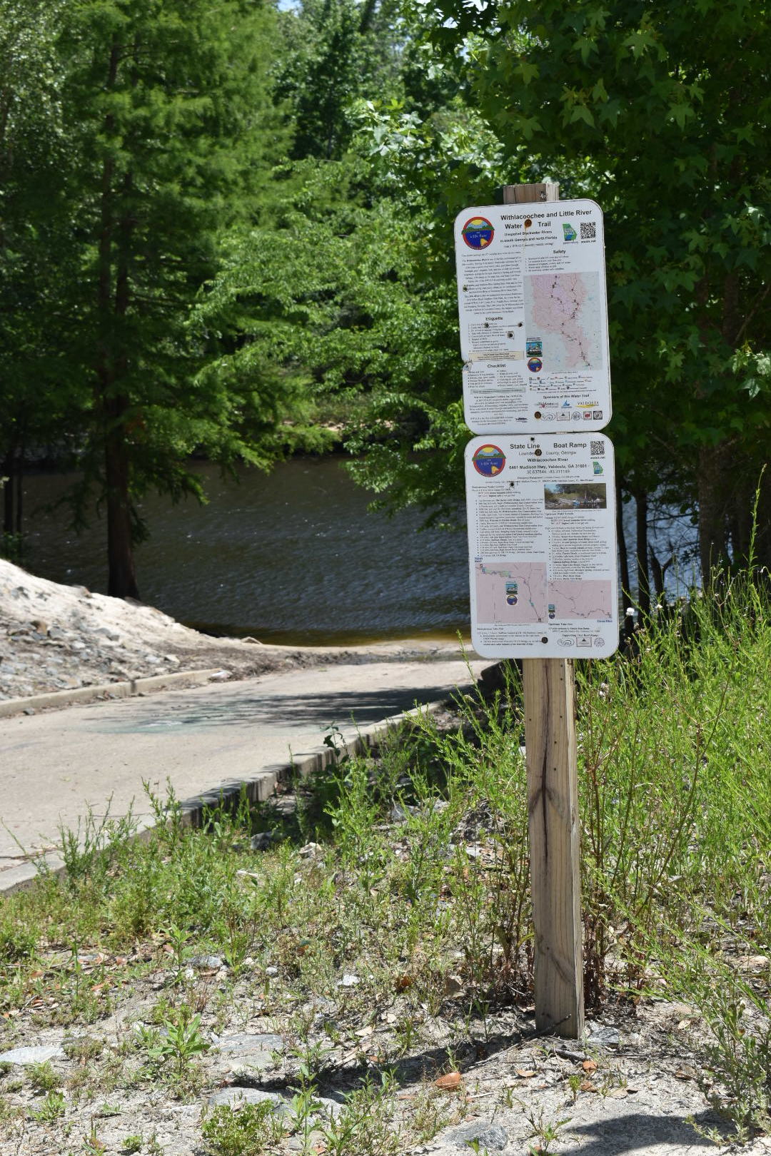 Signs, State Line Boat Ramp 2020-05-20