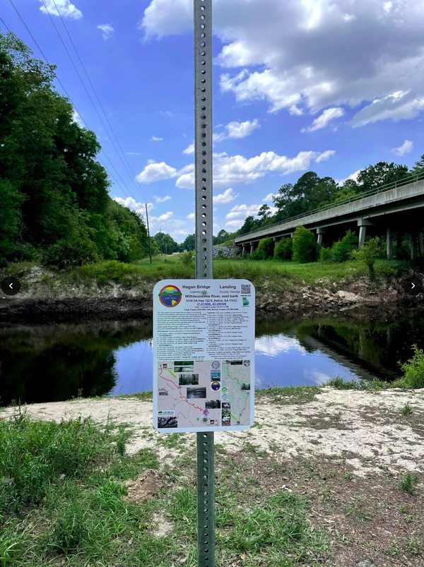 [Hagan Bridge Landing @ GA 122, Withlacoochee River, Lowndes County, GA]