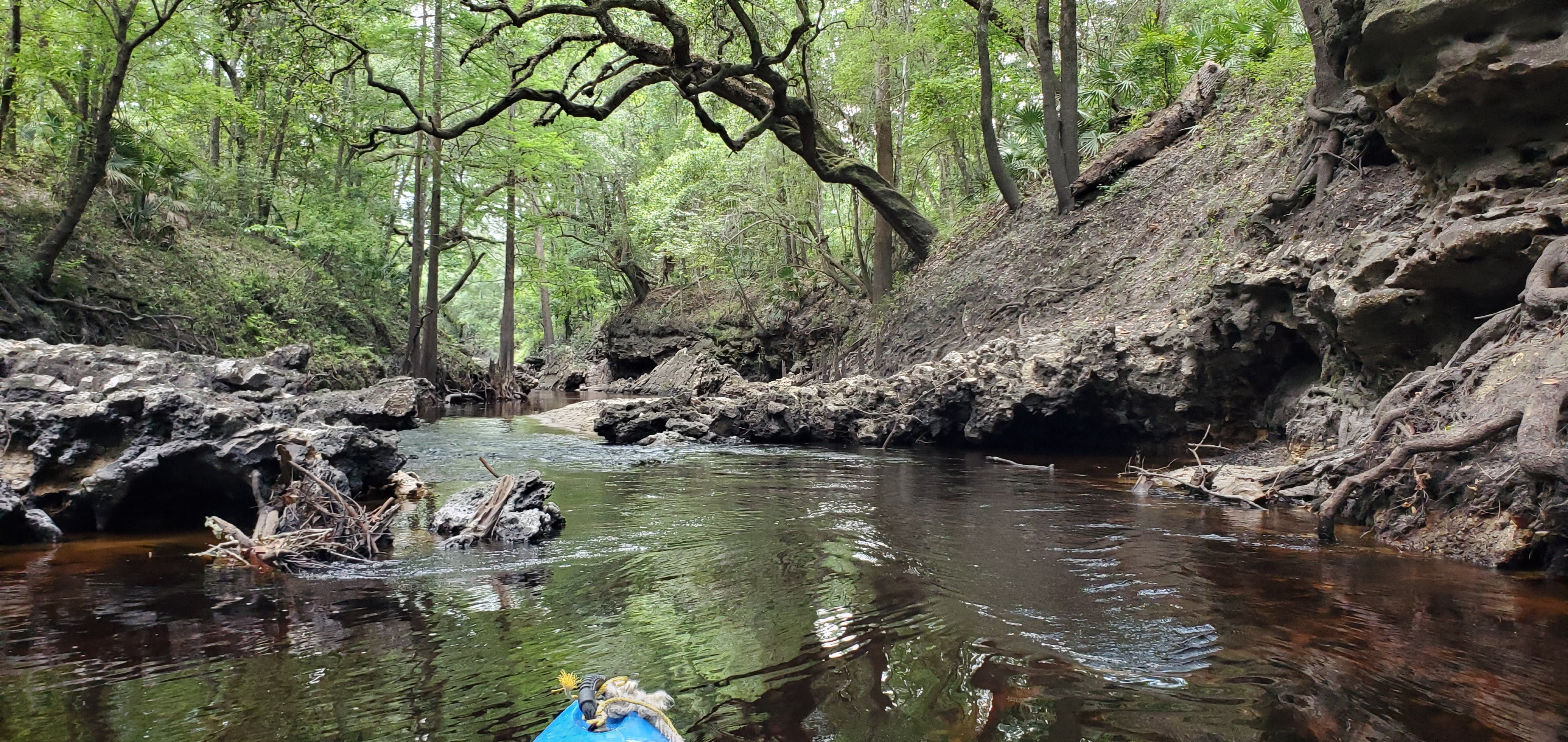 A few downstream swirls, 12:28:01