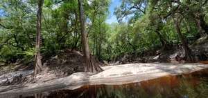 [Beach from around the bend, 12:40:28, 30.6055208, -83.0741424]