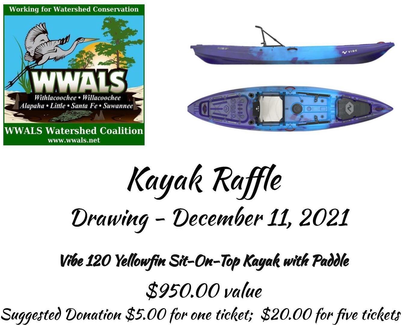 Kayak Raffle Flyer