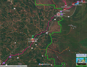 [Map: Suwannee River in Georgia]