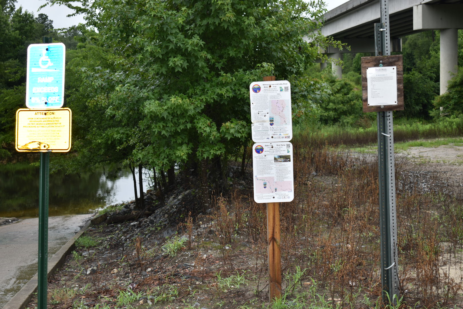 Signs, State Line Boat Ramp Boat 2021-06-24