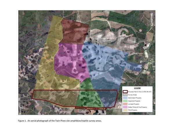 [Proposed permit area including TIAA land (Exhibit C)]