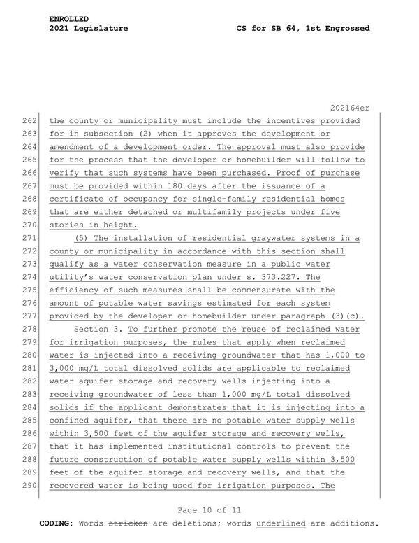 Aquifer Storage and Recovery (ASR)