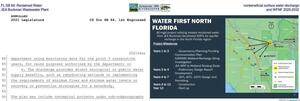 [FL SB 64: Reclaimed Water, nonbeneficial surface water discharge, JEA Buckman Wastewater Plant, and WFNF 2025-2032]