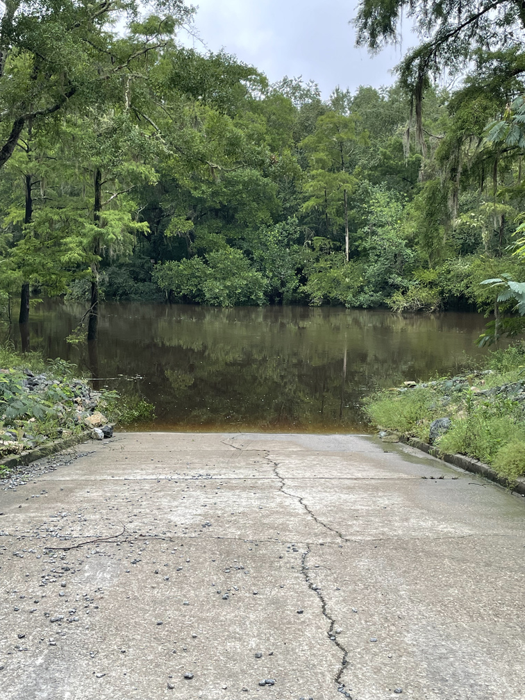 Troupville Boat Ramp, Little River