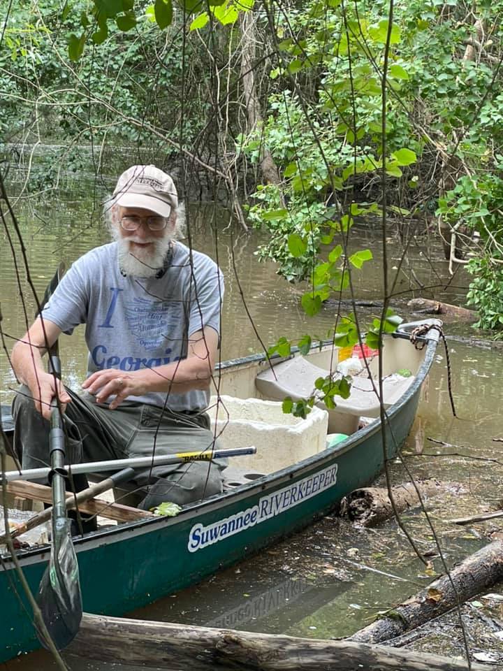 Suwannee Riverkeeper patrolling by Bobby McKenzie